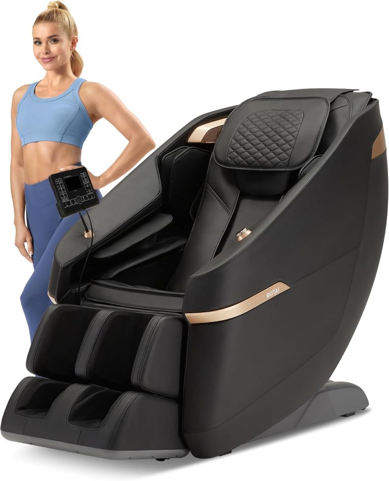 ROTAI Fauteuil de Massage Complet du Corps Fauteuil de Massage à gravité zéro pour Massage Shiatsu du Cou et des épaules à Domicile