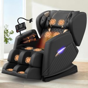 Srfzluxy Fauteuil de Massage 16 Rouleaux