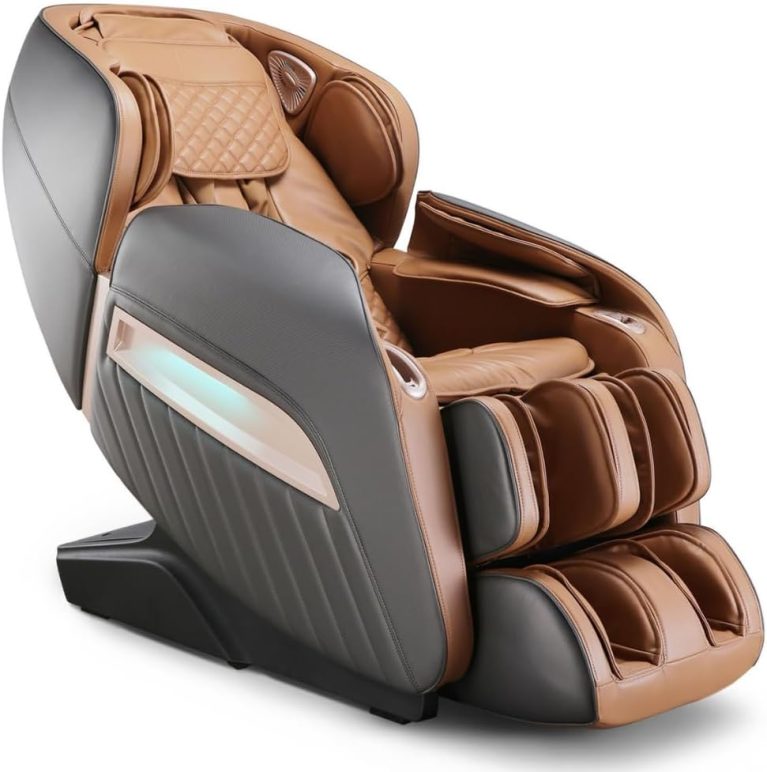 Fauteuil de Massage Shiatsu Aspria A350 Zero-gravity, Masseur Chauffant du Corps Entier