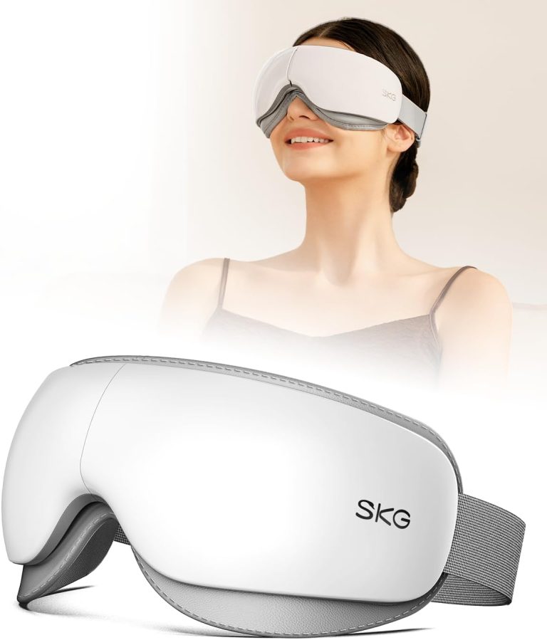 SKG Masseur oculaire chauffant, portable, avec Bluetooth, modèle H7 Ultra