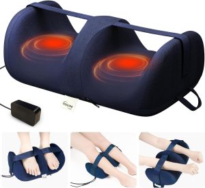 Tisscare Appareil de Massage Shiatsu 4-en-1 Pieds