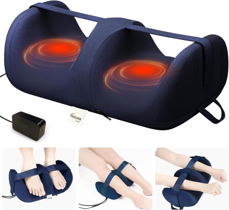 Tisscare Appareil de Massage Shiatsu 4-en-1 Pieds avec Chaleur et Télécommande