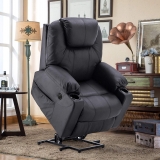 Notre test de MCombo Fauteuil de relaxation électrique réglable USB (Noir)